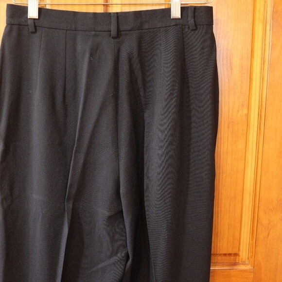 VESTIMENTA SPA Vintage Black Wool Pant Suit 3-Button Jacket Tailored 10 - Picture 2 of 16